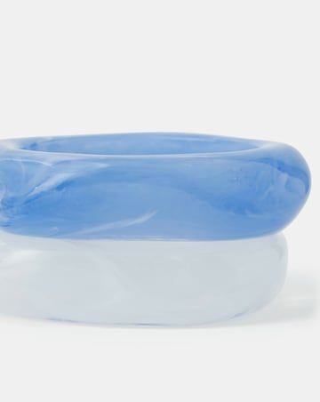Accessorize 2pk Resin Bangles
