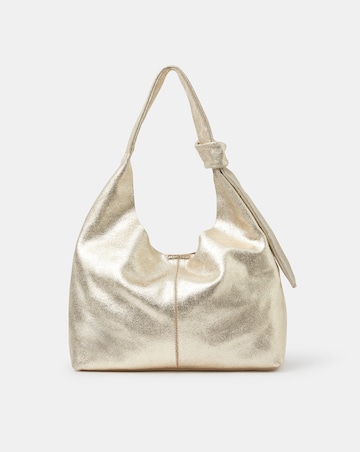 Accessorize Knot Leather Shoulder Bag