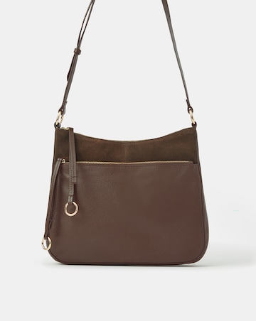 Accessorize Leather Crossbody Bag