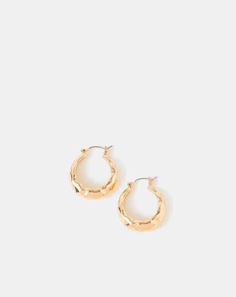 Accessorize Molten Hoop Earrings