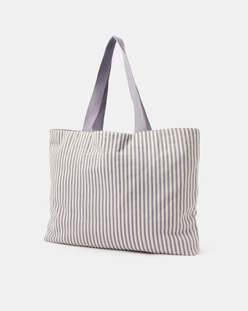 Accessorize London Stripe Shopper Bag