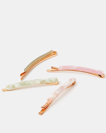 Accessorize 4pk Resin Hair Slides