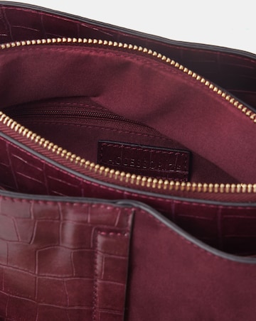 Accessorize Faux Croc Crossbody Bag