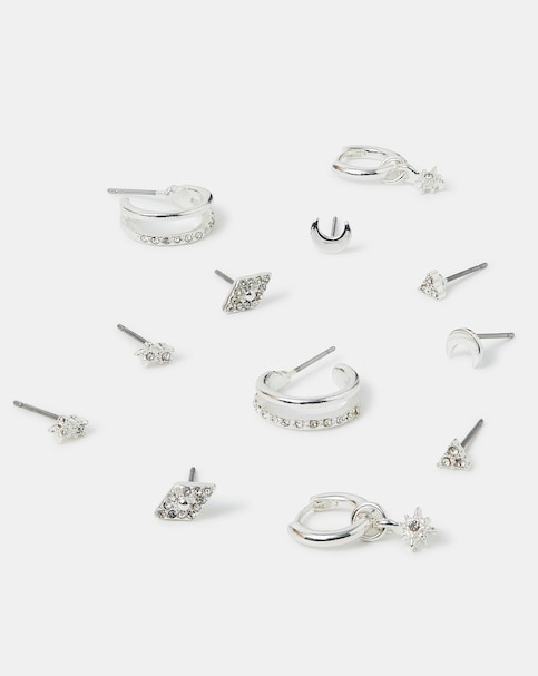 Accessorize 6pk Starry Night Earrings