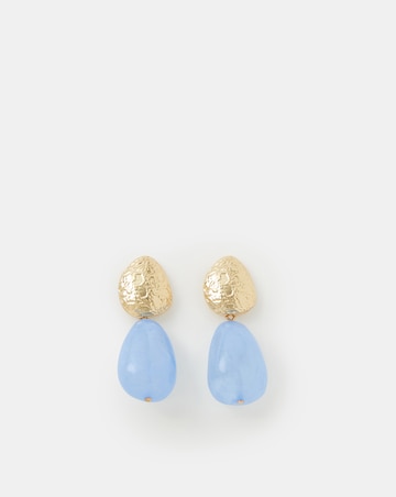 Accessorize Molten Resin Drop Earrings