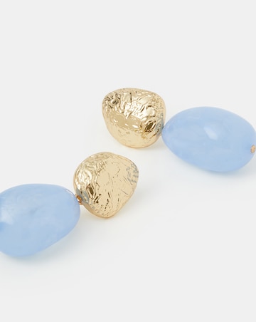 Accessorize Molten Resin Drop Earrings
