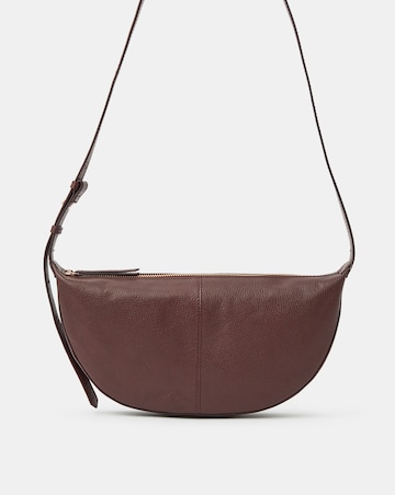 Accessorize Leather Sling Crossbody Bag