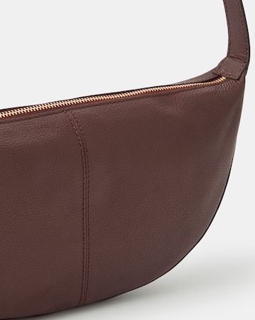 Accessorize Leather Sling Crossbody Bag