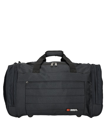 Enrico Benetti Montevideo Unisex Two Toned Polyester Sports Travel Carry-on Bag