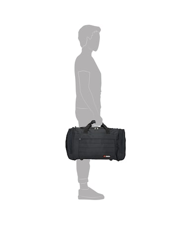 Enrico Benetti Montevideo Unisex Two Toned Polyester Sports Travel Carry-on Bag