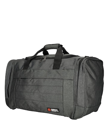 Enrico Benetti Montevideo Unisex Two Toned Polyester Sports Travel Carry-on Bag