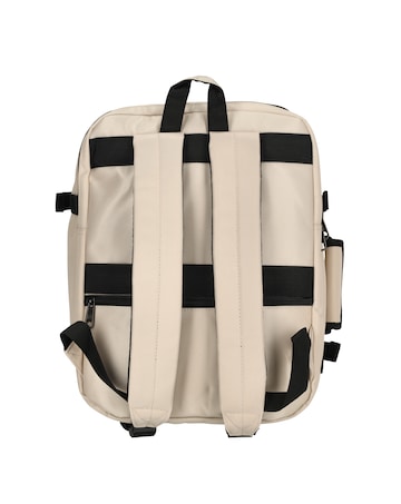 Enrico Benetti Innsbruck Twill Nylon 17" Laptop Rucksack Underseat Bag