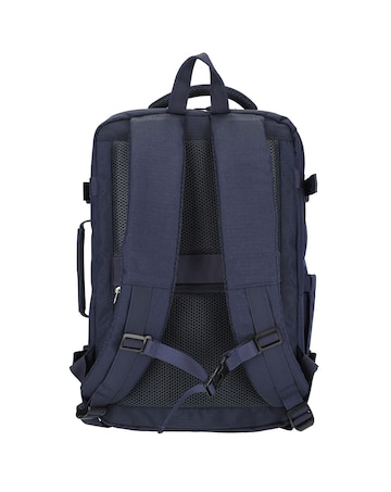 Enrico Benetti Luzern Polyester 17" Laptop Rucksack Underseat Bag