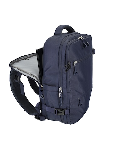 Enrico Benetti Luzern Polyester 17" Laptop Rucksack Underseat Bag