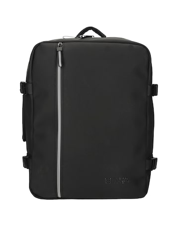 Enrico Benetti Bergen Vegan Leather 17" Laptop Rucksack Underseat Bag