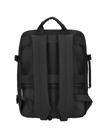 Enrico Benetti Bergen Vegan Leather 17" Laptop Rucksack Underseat Bag