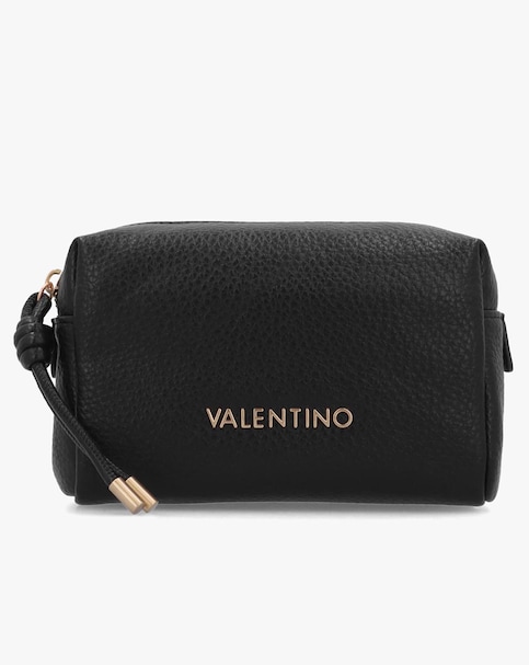Valentino Bags Saphira Soft Black Cosmetic Case