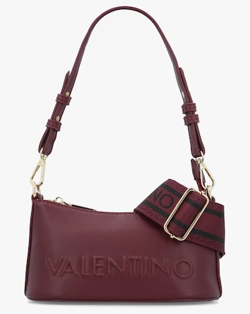 Valentino Bags Bianka Bordeaux Shoulder Bag