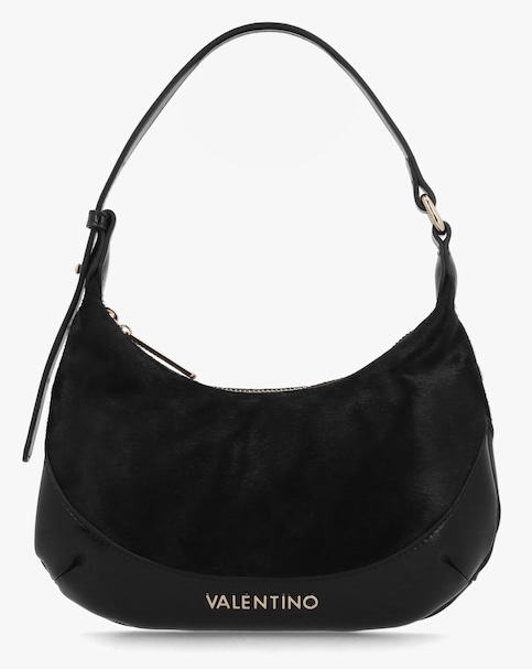 Valentino Bags Apolline Pony Hair Black Hobo Bag