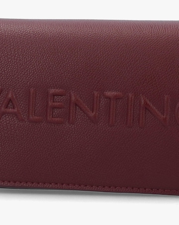 Valentino Bags Bianka Flapover Bordeaux Cross-Body Bag