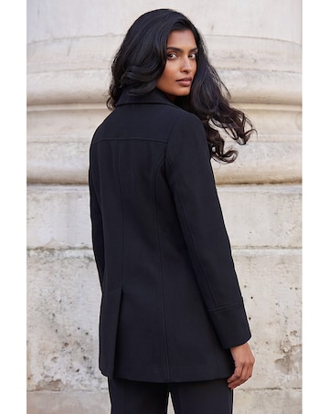 Roman Double Breasted Smart Coat