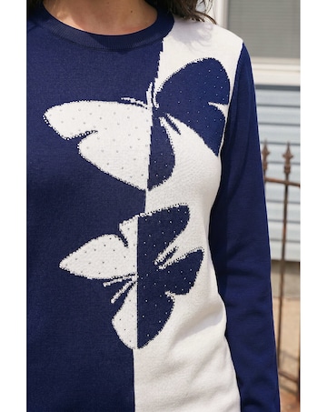 Roman Butterfly Sparkle Mix Jumper