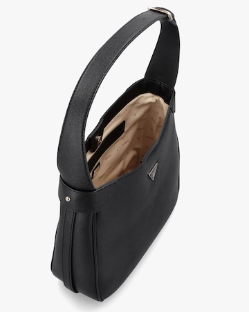 Guess Fedora Black Hobo Shoulder Bag