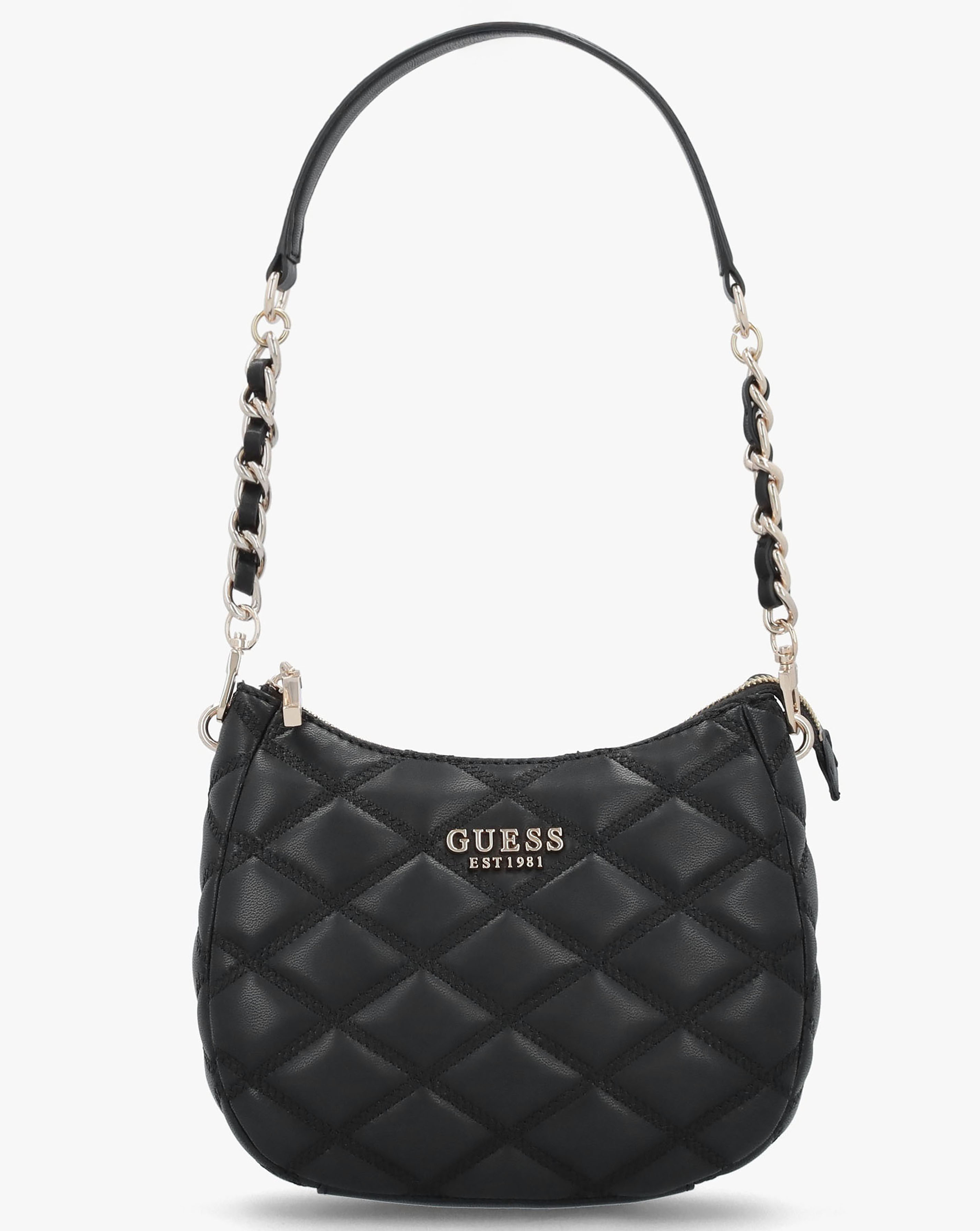 New In - Guess Tamsin Quilted Top Zip Shoulder