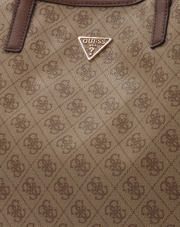 Guess Victtoria II Latte Logo 2 In 1 Tote Bag