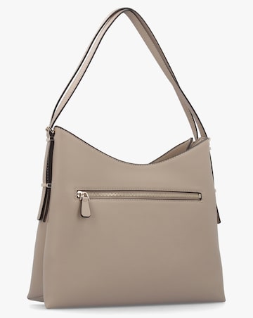 Guess Lefia Large Taupe Hobo Bag