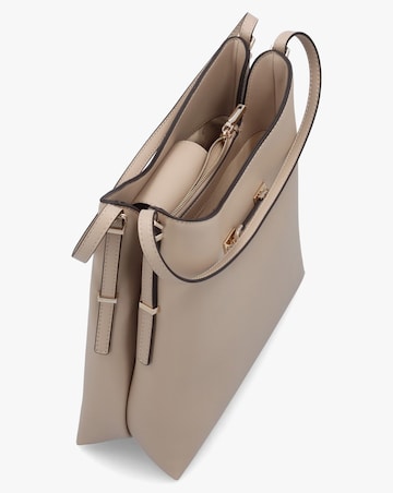 Guess Lefia Large Taupe Hobo Bag