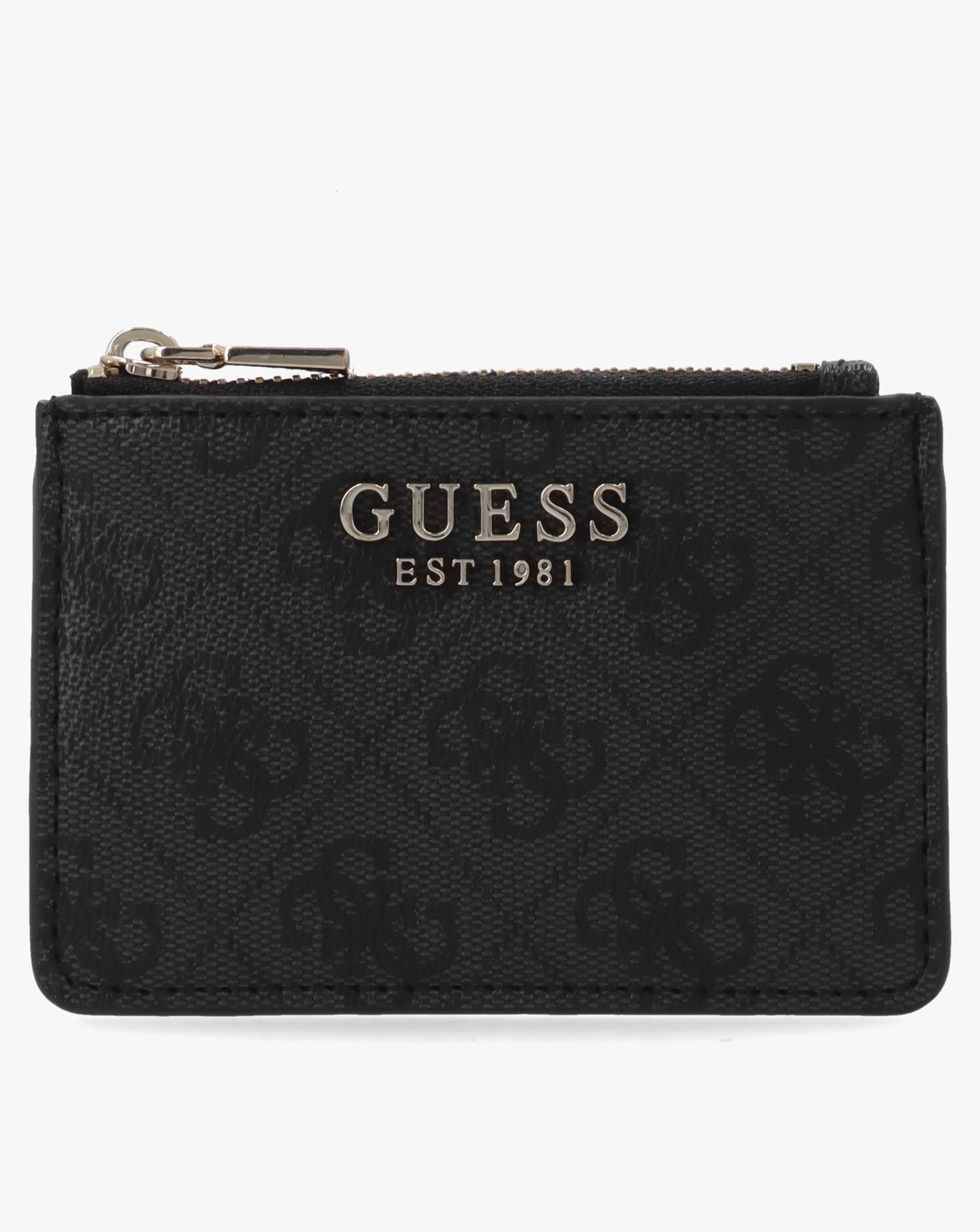 New In - Guess Laurel II Coal Logo Purse