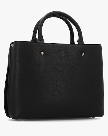 Guess Meridian II Girlfriend Black Satchel Bag