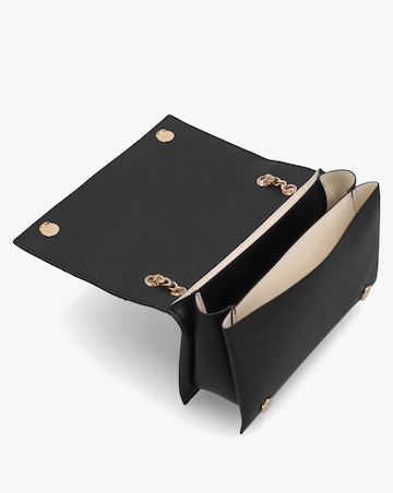 Love Moschino Checkerboard Chain Black Shoulder Bag