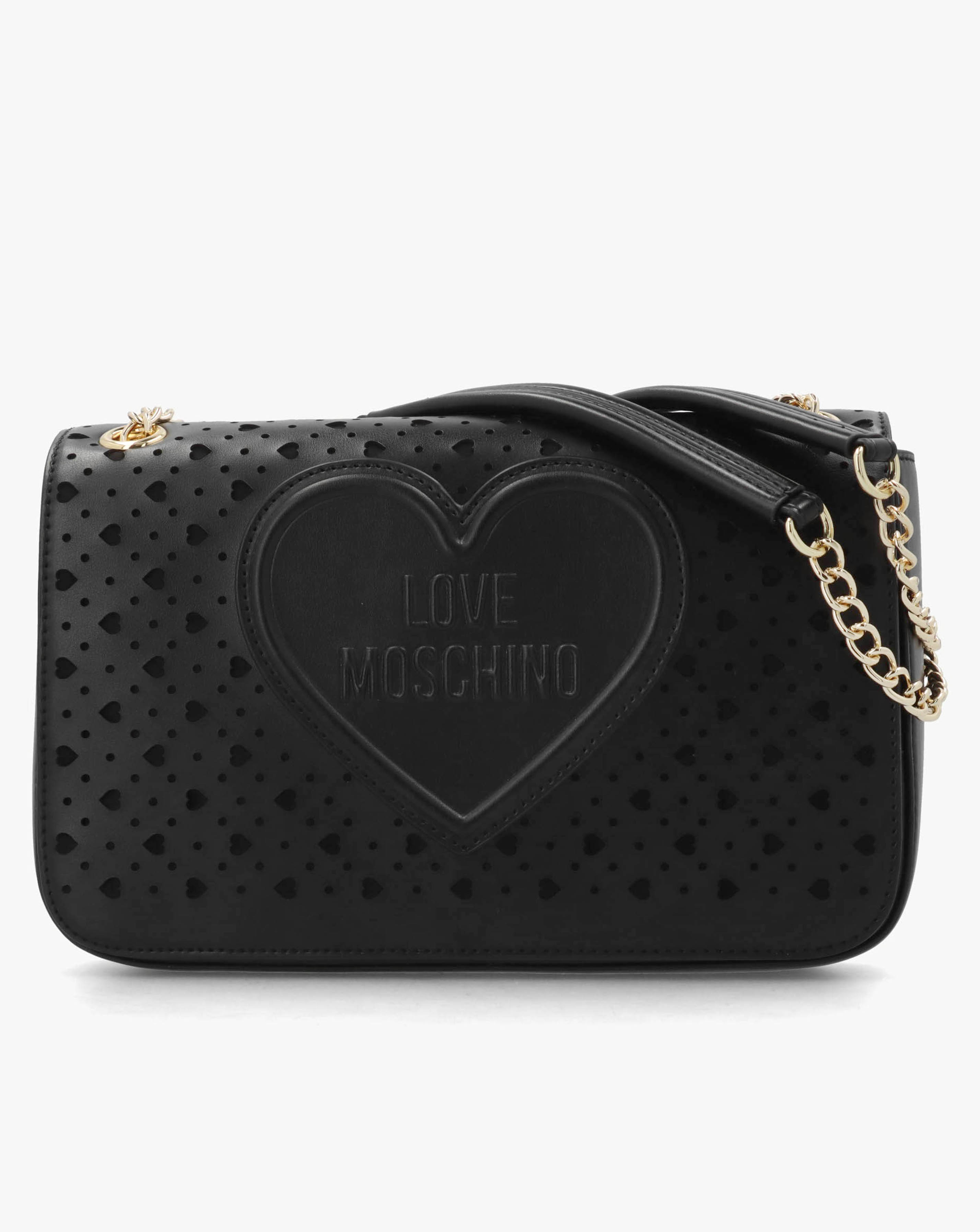 New In - Love Moschino Heart Basket Shoulder Bag