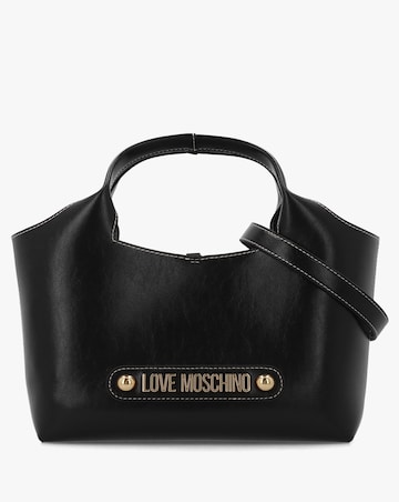 Love Moschino Maxi Black Shopper Bag
