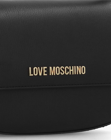 Love Moschino Logo Black Cross-Body Bag