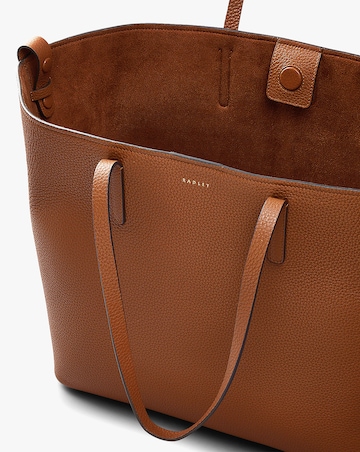 Radley Dukes Place Large Open Top Tan Leather Tote Bag