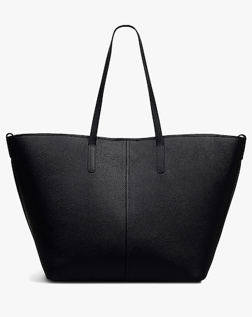 Radley Dukes Place Large Open Top Black Leather Tote Bag