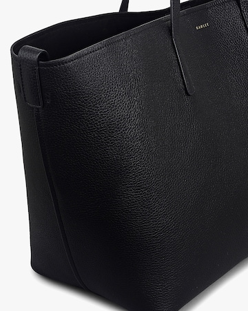 Radley Dukes Place Large Open Top Black Leather Tote Bag