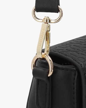 Valentino Bags Falak Black Debossed Logo Cross-Body Bag