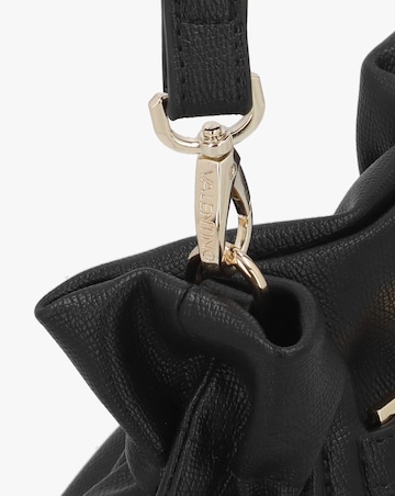 Valentino Bags Fedora Black Rouched Bucket Bag