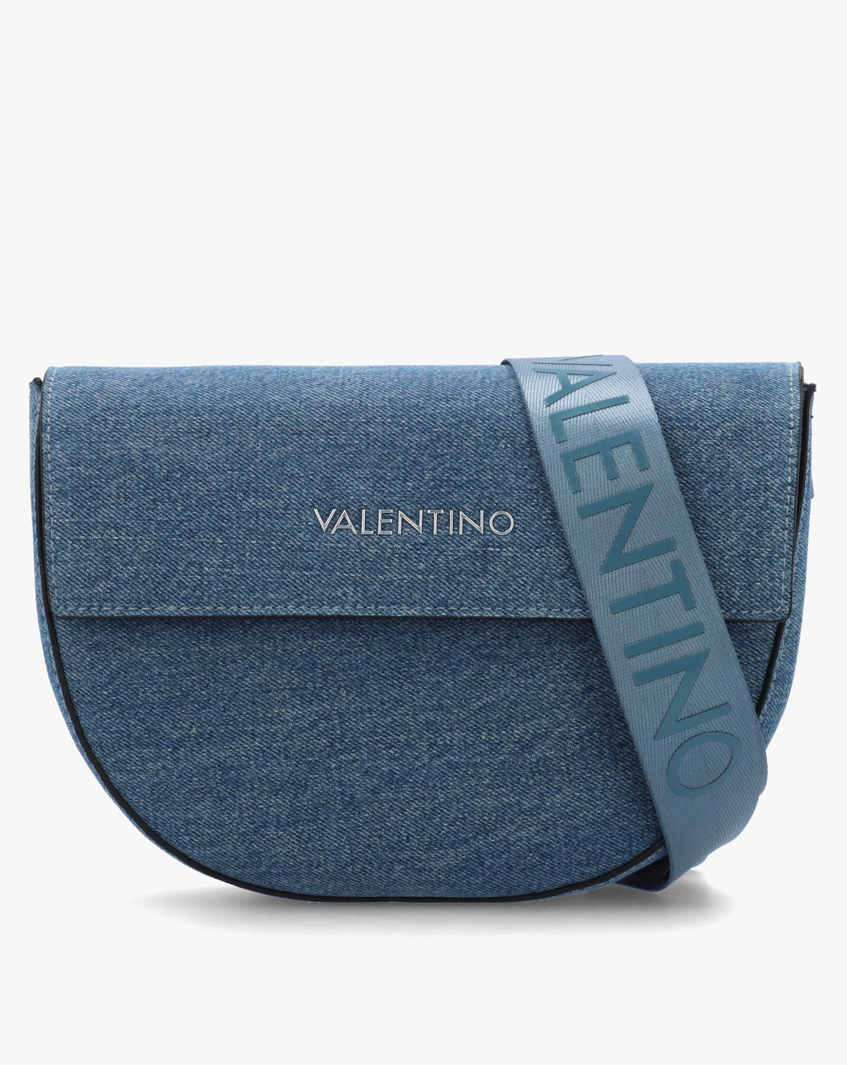 Valentino Bags Bigs Denim Satchel Bag