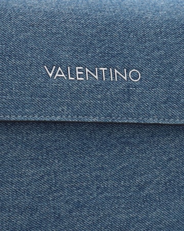 Valentino Bags Bigs Denim Navy Satchel Bag