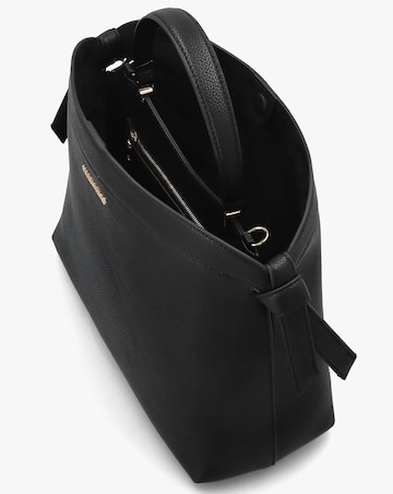 Valentino Bags Femke Black Structured Shopper Bag