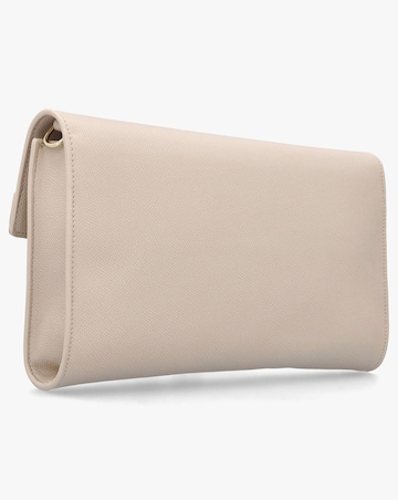 Valentino Bags Fae Ecru Flapover Cross-Body Bag