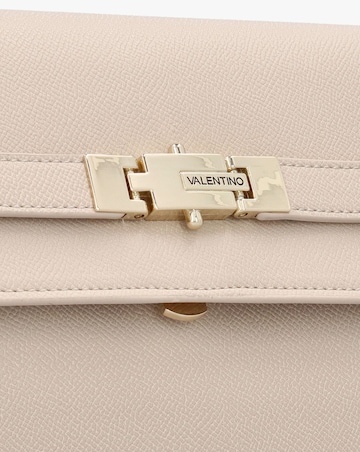 Valentino Bags Fae Ecru Flapover Cross-Body Bag