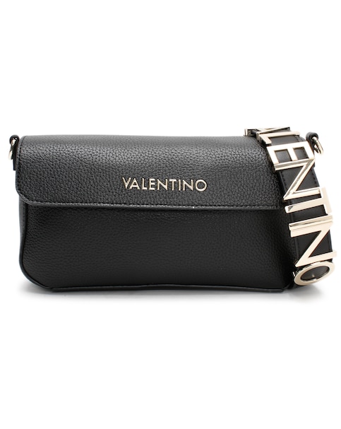 Valentino Bags Alexia Black Two Strap Satchel Bag