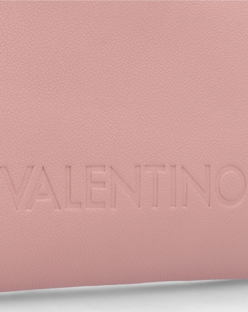 Valentino Bags Foxy Pink Debossed Logo Pochette Bag