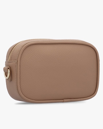 Valentino Bags Miramar Beige Pebbled Camera Bag